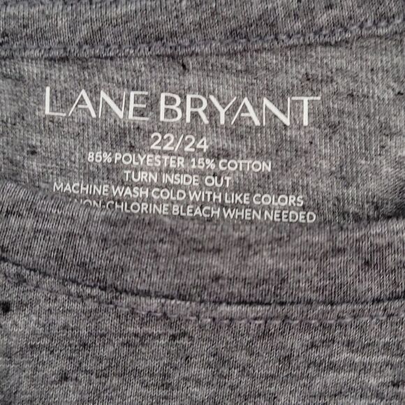 Lane Bryant top I'm on the nice or naughty list - Picture 3 of 3